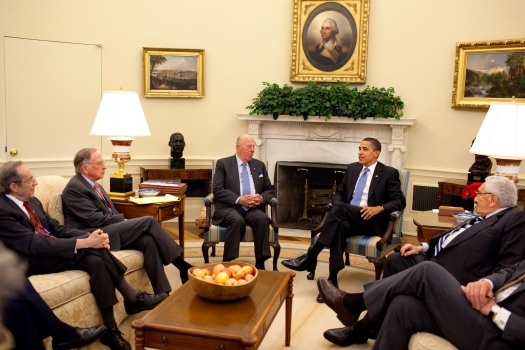 Nunn, Shultz, Perry, Kissinger, Obama