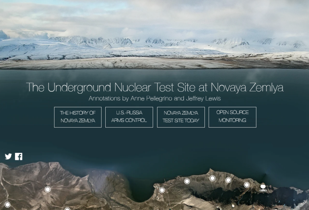 Screenshot of The Underground Nuclear Test at Novaya Zemlya