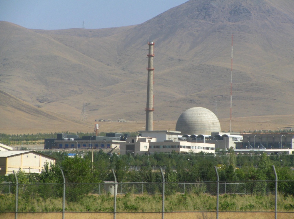 Arak IR-40 Heavy Water Reactor, Iran. (Src. Wikimedia Commons)