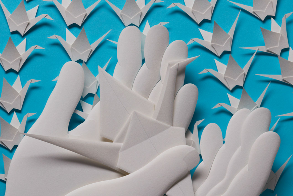 Sculpting a Safer World: Paper Artist Jeff Nishinaka on His Art